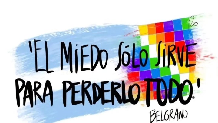 Estamos cada vez más cerca de las elecciones de medio término en las que podremos elegir nuevamente, gracias a la democracia que defendemos día a día. Ahora nos toca abrazar cada día a los desesperanzados, los enojadas, los indignados,los arrepentidos. Abrazarnos y seguir!