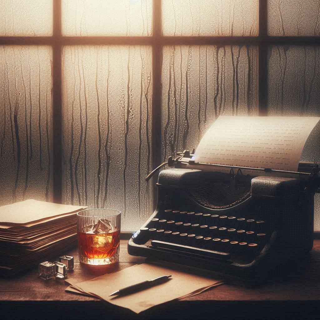 La máquina de escribir me espera pacientemente. Sus teclas, desgastadas por el paso del tiempo, guardan el recuerdo de un sinfín de historias, de sueños y de emociones. El silencio solo se rompe por el sonido melancólico de las teclas golpeando el papel, como un latido lento