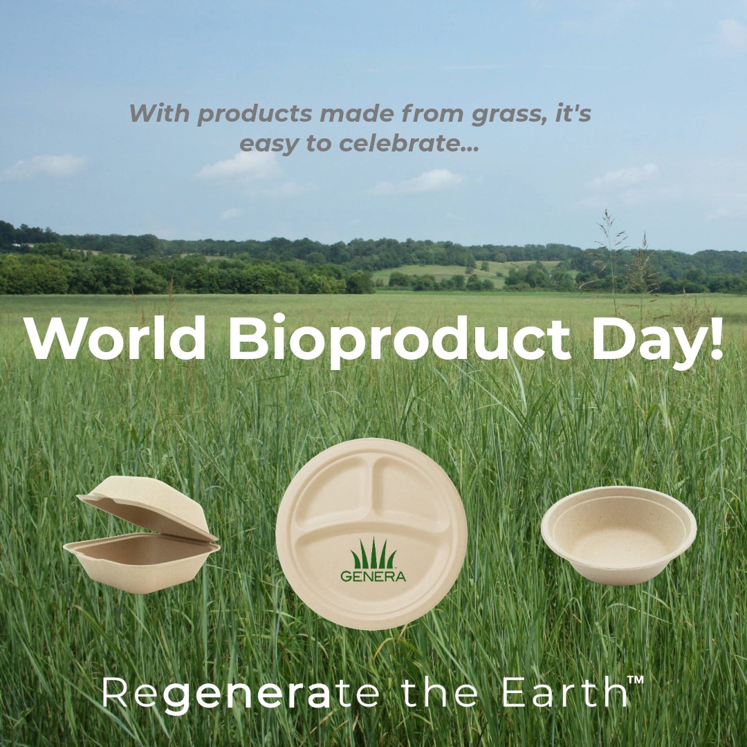 GeneraInc's tweet image. World Bioproduct Day is today! Genera is proud to celebrate in an effort to raise awareness of the importance of bioproducts and their positive contribution to environmental sustainability and a brighter future!

#WorldBioproductDay #BioproductDay #Bioproducts #Bioeconomy