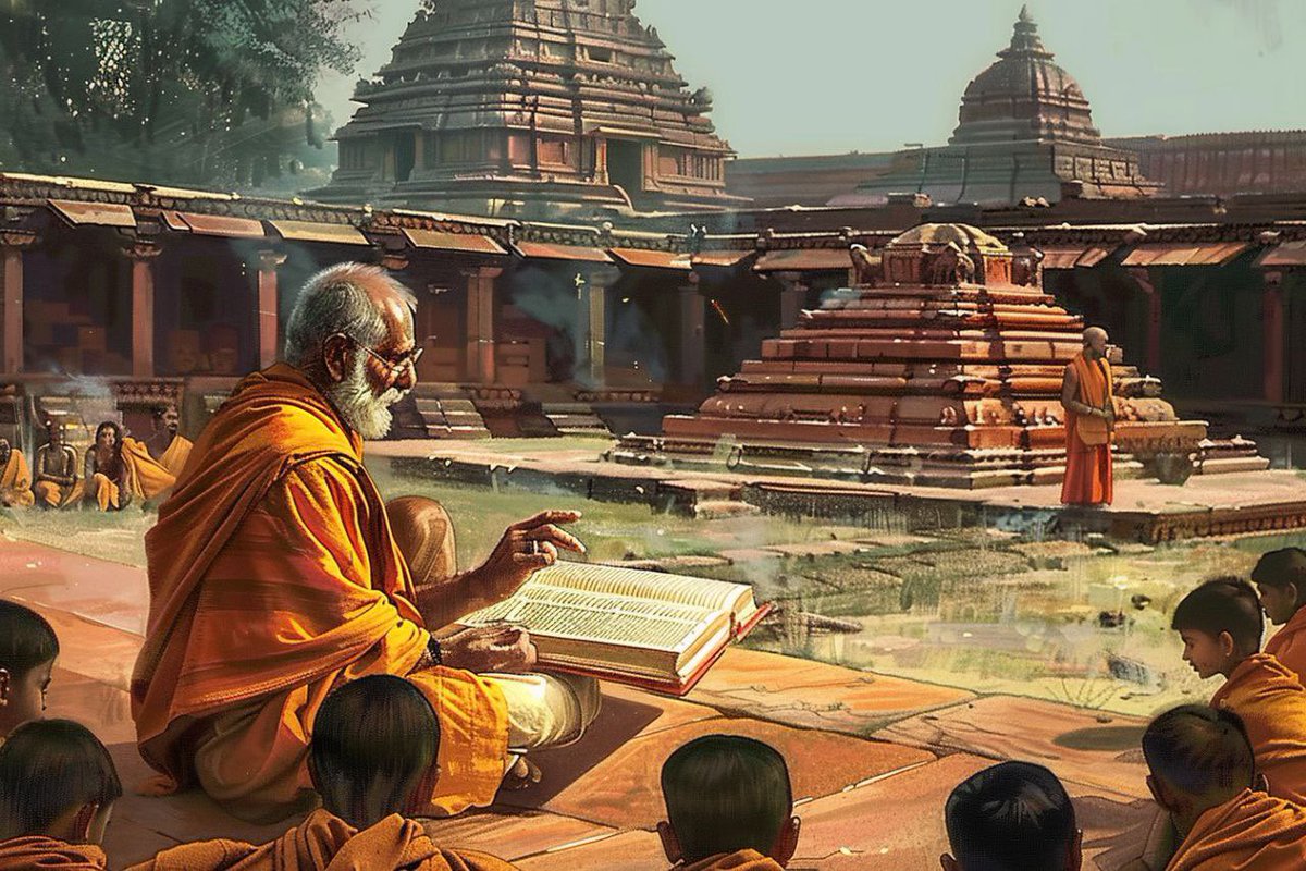 SagasofBharat's tweet photo. NALANDA &amp; ITS HINDU CONNECTION 🧵

Do you know:
Nalanda was not only a Buddhist Monastery but Hinduism has a significant contribution and influence in this beautiful education centre.

Read on 🧵 https://t.co/N1Phl07uQQ