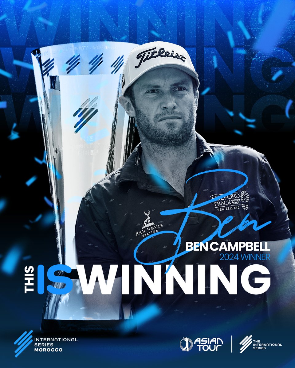 Ben Campbell finishes eagle-birdie to force a playoff and then seizes the win with a clutch chip in for birdie 

#InternationalSeries #WhereitsAT #ThisISEverything

<a href="/asiantourgolf/">Asian Tour</a> <a href="/livgolf_league/">LIV Golf</a>