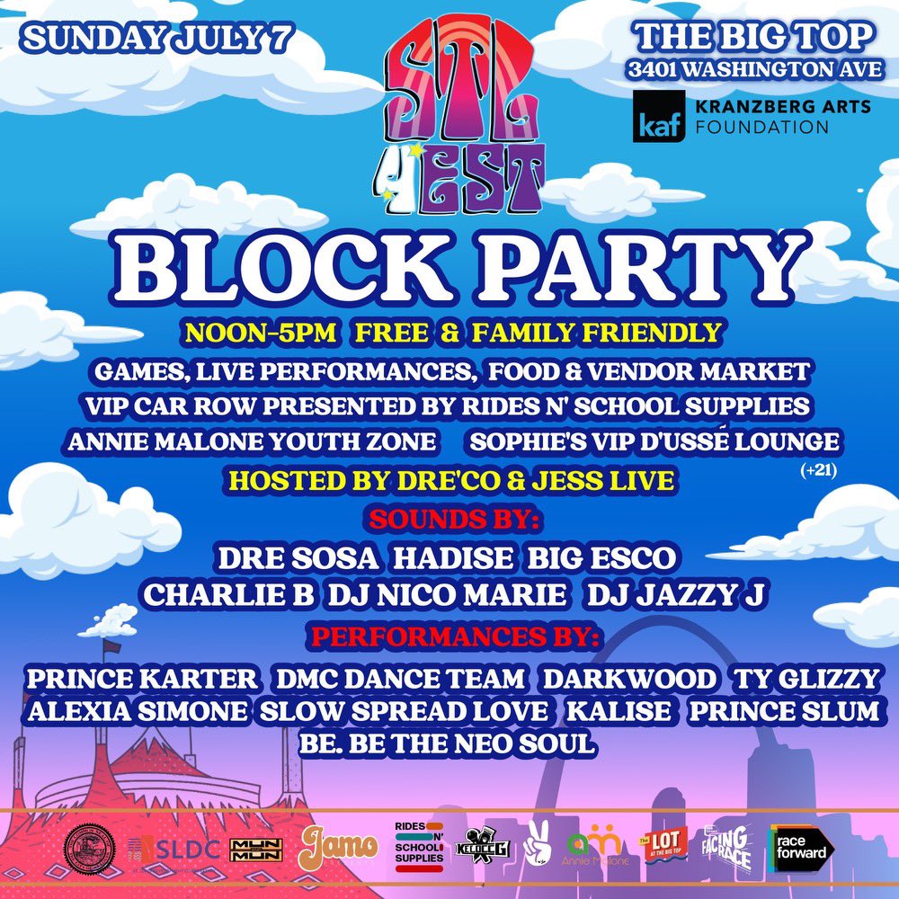 shortyshowlove's tweet photo. This is THE DAY!! Thank you GOD thank you St. Louis! We UP #STLFest https://t.co/7u1nuxGqtE
