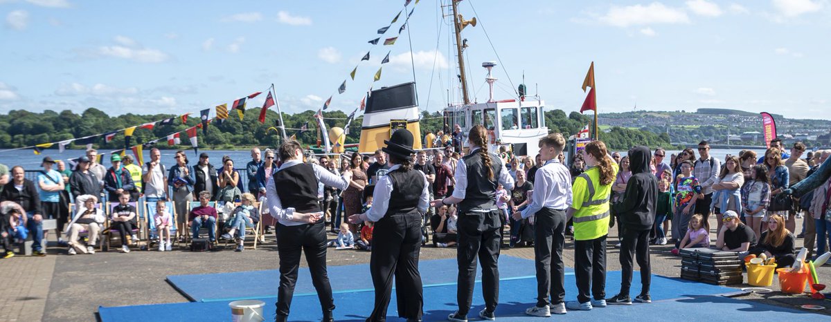 ISACSIreland's tweet photo. ✨Circus Explored | Cruinniú na nÓg

Here are a few images of our Young Circus Explored wayfarers at Carnival of Colours last weekend in Derry @IYSCircus @circusful. #SharedIsland #CruinniúnanÓg #DareToCreate 
@creativeirl @DeptCultureIRL https://t.co/5k2iIPhwAs