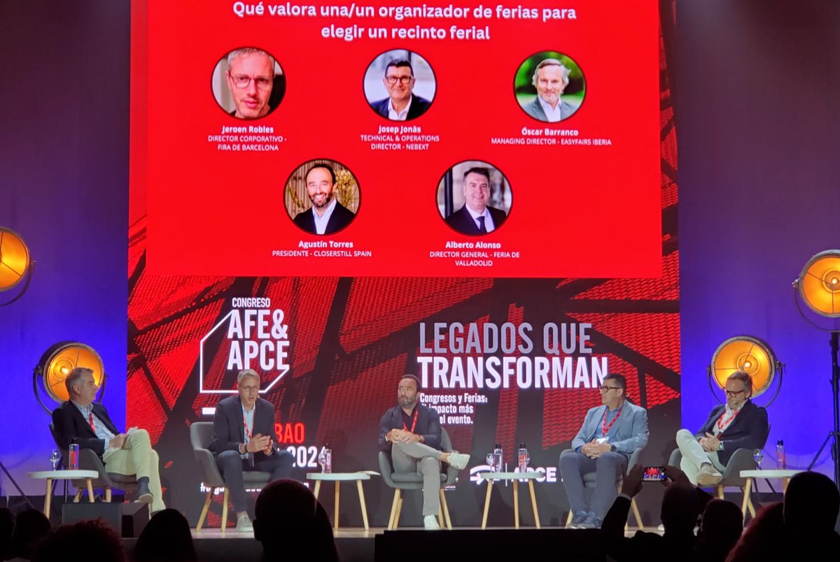 Os comparto todo lo qué vivimos y compartimos durante el #congresoAFEAPCE en <a href="/BEC_Bilbao/">BEC</a>: soniagraupera.com/2024/07/congre… <a href="/AsocFeriasEsp/">Asociación Ferias Españolas</a> <a href="/APCE_Congresos/">Asociación de Palacios de Congresos de España</a> <a href="/MuseoGuggenheim/">Guggenheim Bilbao</a> <a href="/xabierbasanez/">xabier basañez</a>
#legadosquetransforman #GraupixBilbao #GraupixMICE