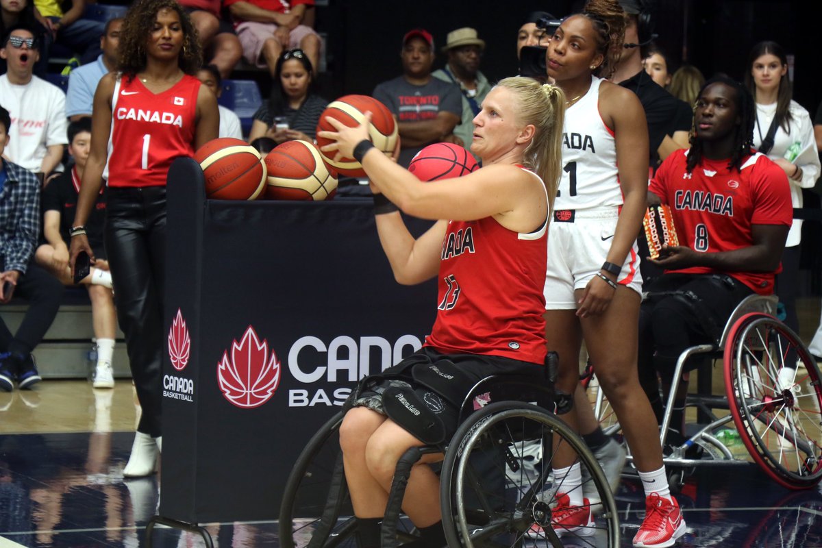 WCBballCanada's tweet photo. Préparatifs pour Paris avec #SummerSendOff.
Bravo à @CanBball pour l’organisation!
#ÉquipeCanada | #Basketballenfauteuilroulant | #Paris2024 https://t.co/NeGiZsMayd