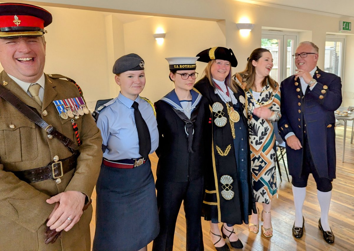 Great to see fellow councillors and others at annual civic service today