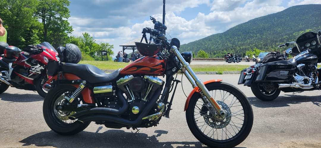 Kevin_Perito's tweet photo. @Kevin_Perito 
Today is my last day with Boudica, my 2011 Dyna Wide Glide. Tomorrow I pick up Triple B (Betty Blue Balls) 2022 Road Glide https://t.co/7k8qXde8ZQ