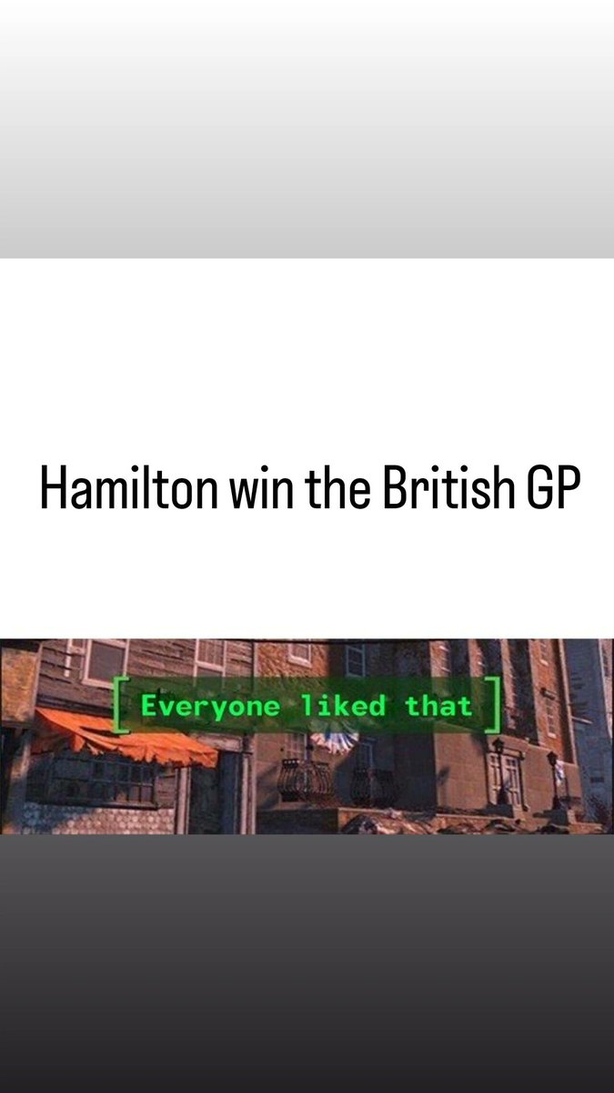DonArmage6's tweet photo. Get in there lewis
#p1
#BritishGP https://t.co/jcwEZHzNHt