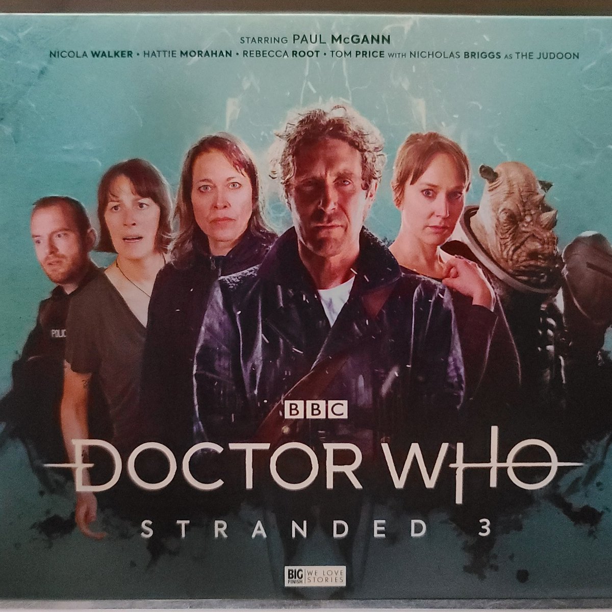 TheMetalWhovian's tweet photo. #NewProfilePic is my current #BigFinish relisten, 'Stranded 3' - "Patience" by Tim Foley, "Twisted Folklore" by Lizzie Hopley, "Snow" by James Kettle, & "What Just Happened?" by John Dorney. #DoctorWho #Stranded #8thDoctor #LivChenka #HelenSinclair #TaniaBell #AndyDavidson https://t.co/hMVjYk7yJ3