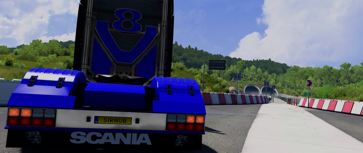 Our Media Team we're in action at our big 5 Year Anniversary Event in their newly painted Media trucks.

#Discord #BestCommunityEver #SCSSoftware #EuroTruckSimulator2 #TruckersMP #truckersmpvtc #ets2mods #ets2mp #ets2multiplayer #ets2photography #fellowTruckers #photosoftheday
