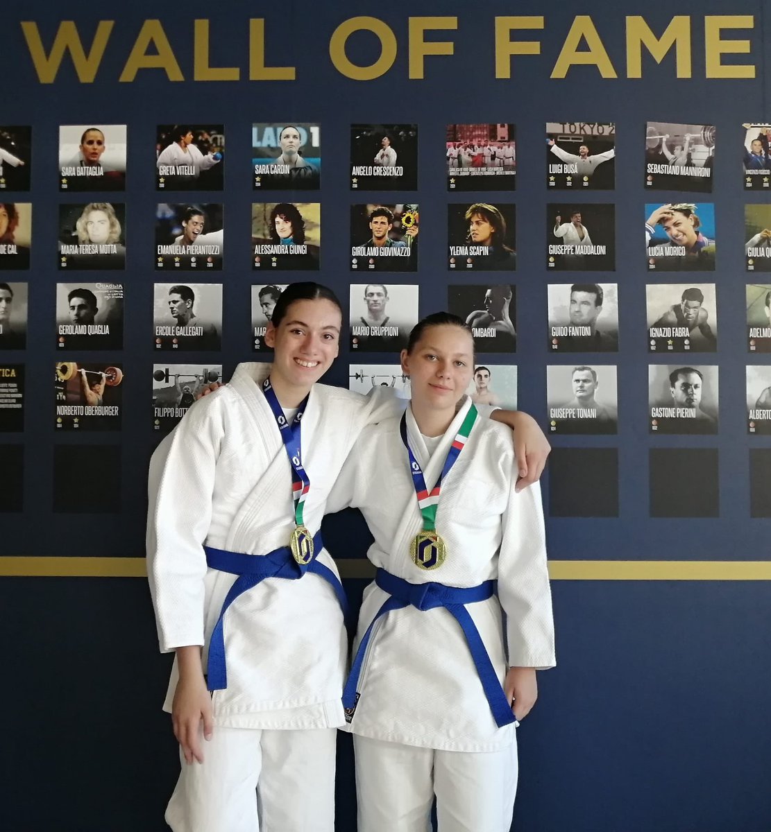 Gold medal in the Italian championsips of #judo #kata for Arianna Briceag and Anna Protesani #kodokan #cremona #fijlkam #judokata