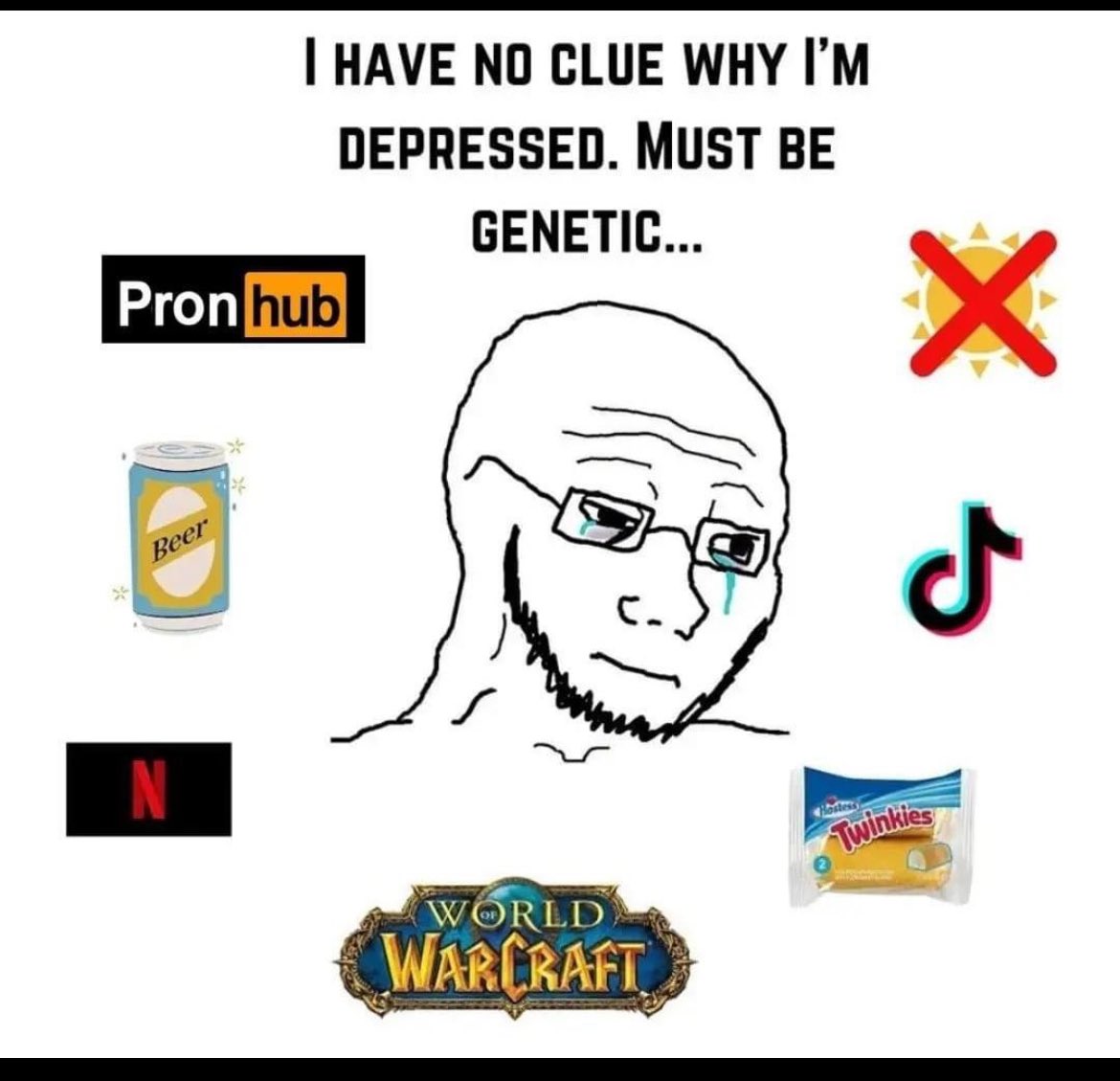 The anxiety, depression and poor mental health epidemic can be placed squarely on 5 factors:

1. Lack of real human connection 
2. Lack of physical activity
3. Lack of spiritual direction 
4. Poor diet 
5. Poor sleep