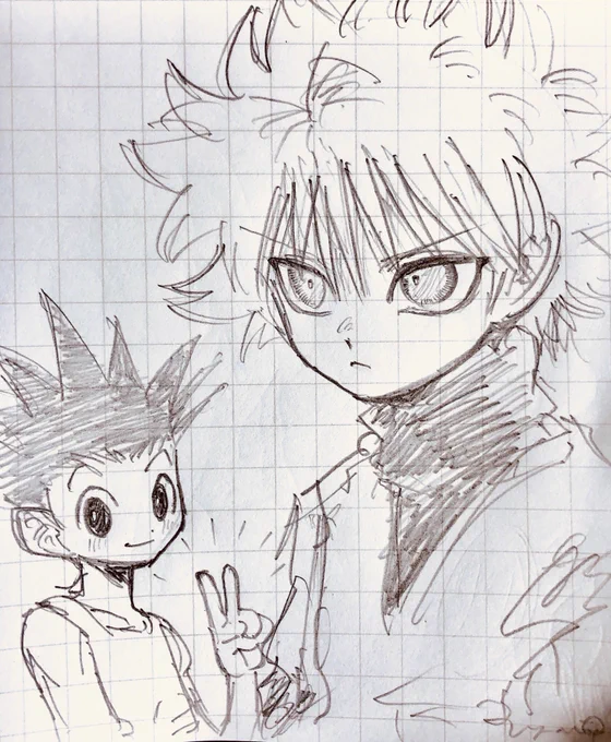 ゴンとキルア 