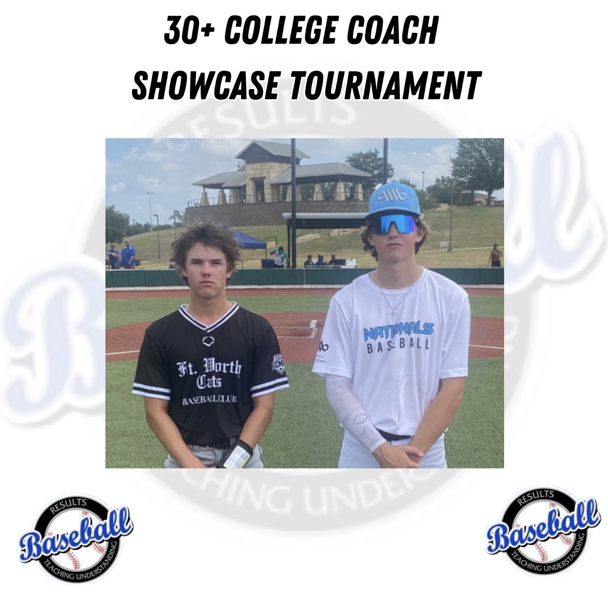RBTournaments.com
30+ College Coach Showcase Tournament

Woody Meadows Nationals
🆚
Fort Worth Cats

PoG: Caleb Murphy 3-3
Ben Stevenson 3 IP, 2 K, 1 H

⚾️ 30+ College Coaches Attending and Meeting with ALL Teams ⚾️

#RBTournaments