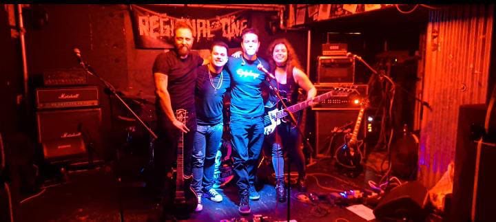 Thank you BOURNEMOUTH! You were rad ⚡️
Next stop, Yeovil (The Duke Of York). See you there 😉

#electronband #knaggsguitars #blackstaramps #emgpickups #rock #music #guitar #livemusic #rockconcert