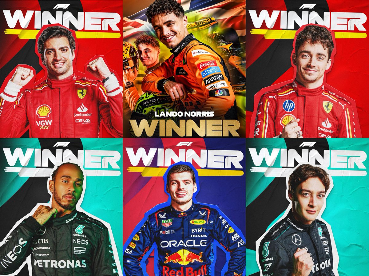 12 grand prix. 6 different winners. f1 is back!
