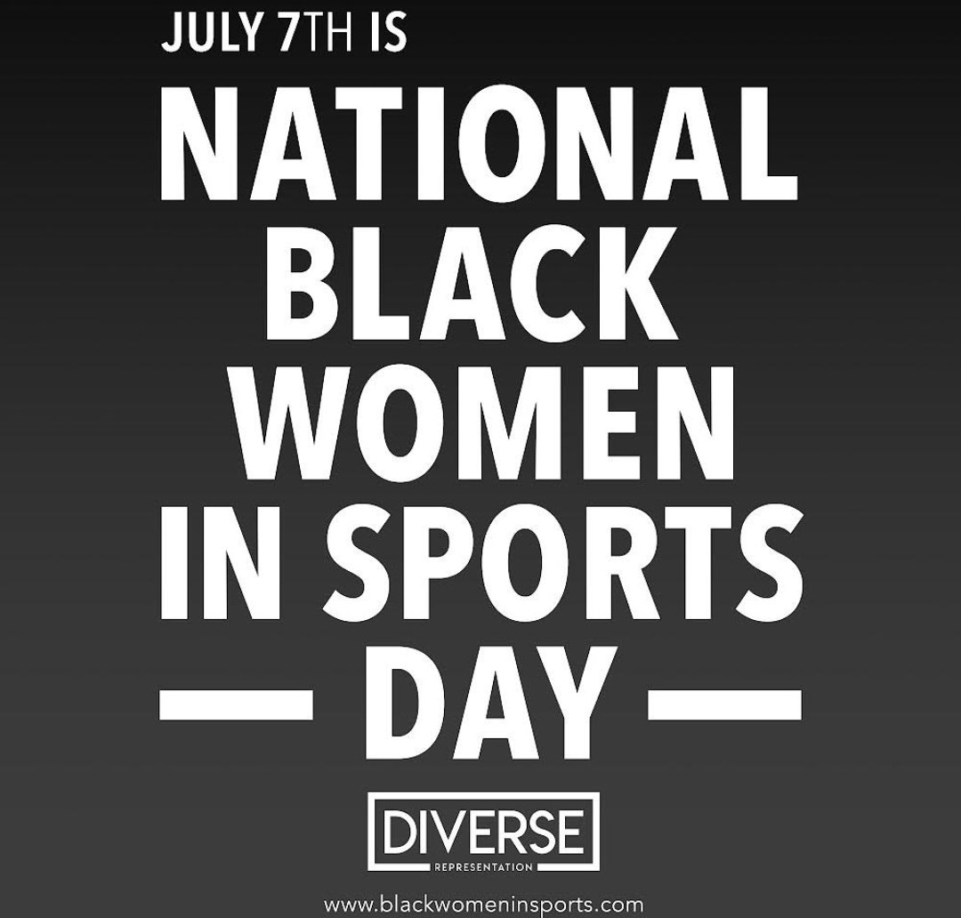 LGroupPR's tweet image. Today, we celebrate National Black Women in Sports Day... this day was created by @diverserep to honor and recognize black women in the sports industry... bravo to all women making a difference and holding it down!! #BlackWomenInSports #LGroupPR #Publicist