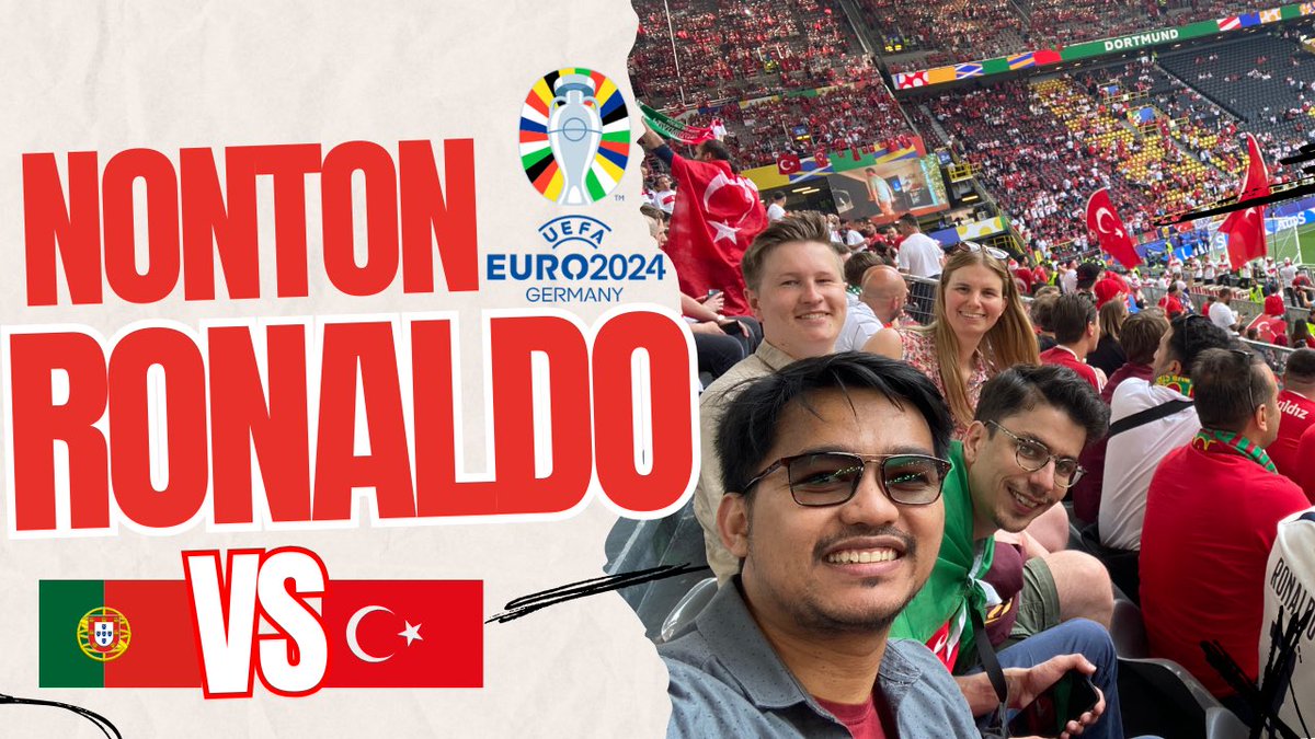 Nonton EURO 2024 Langsung di Stadion | Portugal vs Türkiye |  eps. 134
youtu.be/eO4hrj6WM5A

#EURO2004