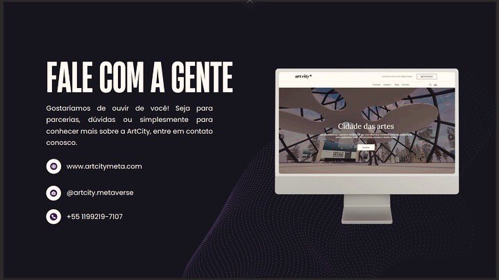 GM
ArtCity é inovação!
Acontecem entrevistas, workshops, exposições, entre outras possibilidades.
E vc ainda poder adquirir uma obra de Arte!
<a href="/ArtCity__/">ArtCity ✼</a> 

#art #collectors #exposition #gallery #artist #innovations #graffiti #Metaverse #digitalart #Crypto #photo  #decor #arquiteto