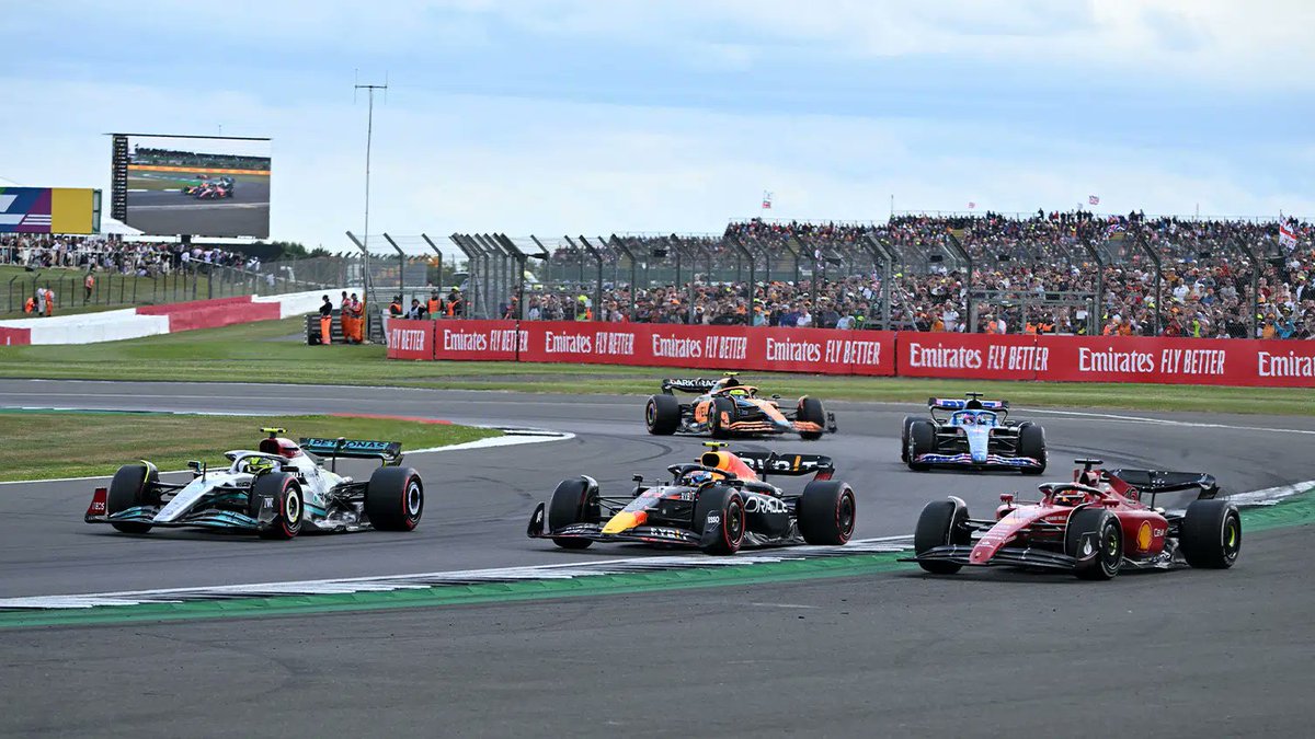 JUSTRACINGYT's tweet photo. The British GP should be F1's crown jewell. The first F1 race was here. Silverstone has hosted the most F1 races. The crowd is nuts. The races are really good. It's the home race for most of the teams. The weather is unpredictable. You can actually overtake.
#F1 #BritishGP https://t.co/nkIEvSyJun