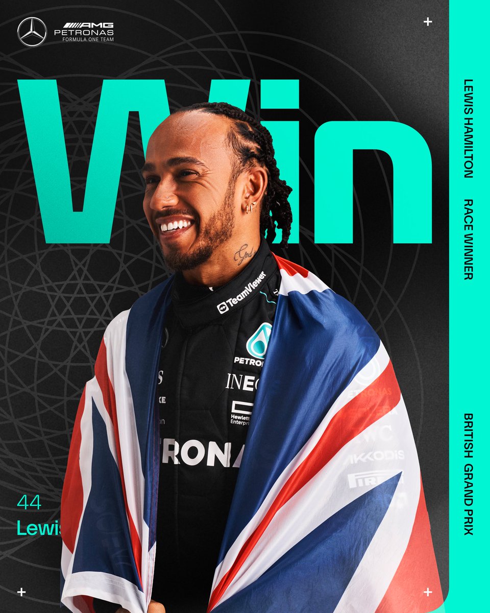 cwalker159's tweet photo. LETS GO LEWIS!!!!
I've waited so long for @LewisHamilton to get back to the Podium. I'm soooo happy for him and this win means so much more! #TeamLH #Mercedes #BritishGP #Formula1 https://t.co/LaN1Nwbh6x