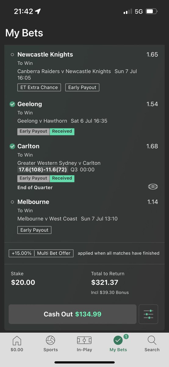 dmg__1983's tweet photo. @bet365help Hi team - can you tell me why my bet that needed up winning but you didn’t pay me the bonus? https://t.co/WQfT021My5