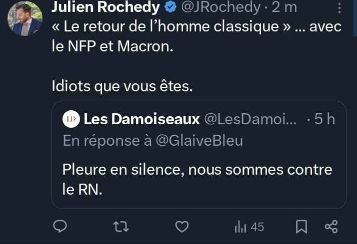 Les Damoiseaux tweet media