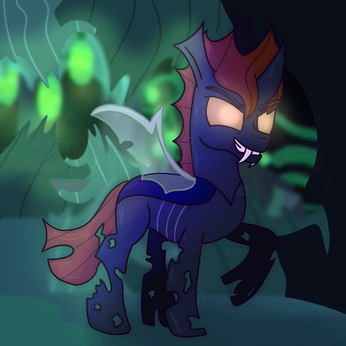 zivimations's tweet photo. 189/366

Revenge on @TheSilverNote !
Had so much fun drawing this! I don't remember the last time I drew a changeling so this was a nice change of pace!

#artfightstardust #artfight #art #rkgk https://t.co/TGJAE1V9Va