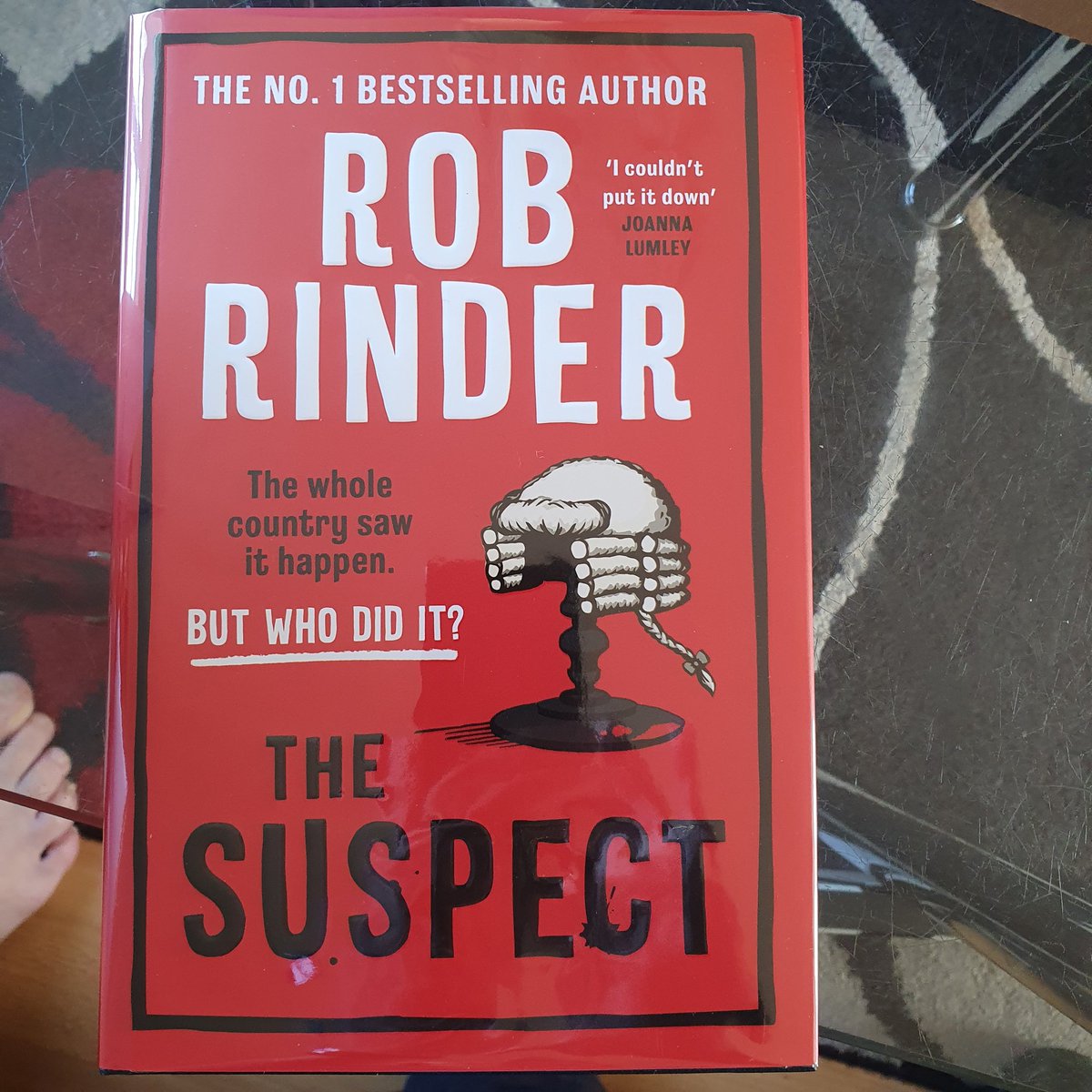 FulcherHj2104's tweet image. Just received THE BEST birthday present EVER thanks to my hubby Alan #RobbieRinder #TheSuspect