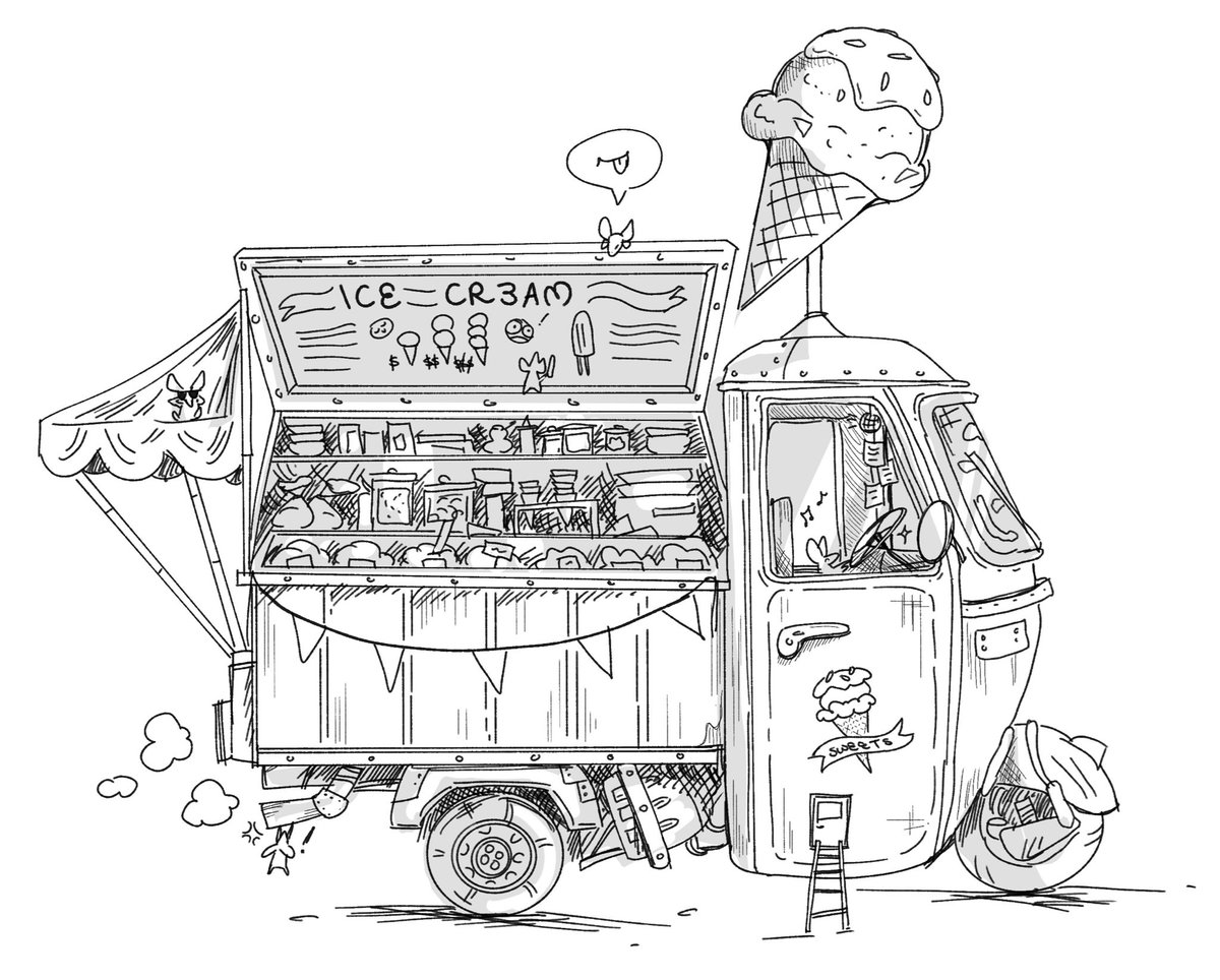 support smol business owners!!! 🐭🍨 