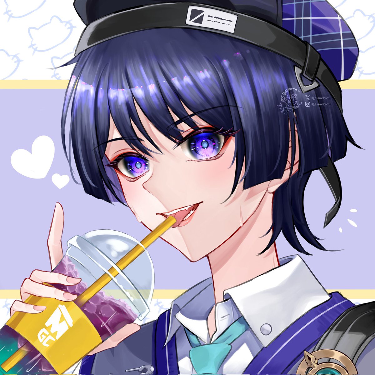 Malam artist!, Mw share art latest art sender nii, sekalian ada yang mau berk☁️?😗☝🏻