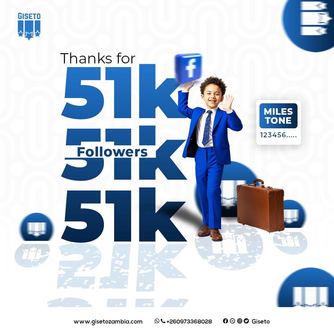Thank you for 51K on Facebook 👏🏾