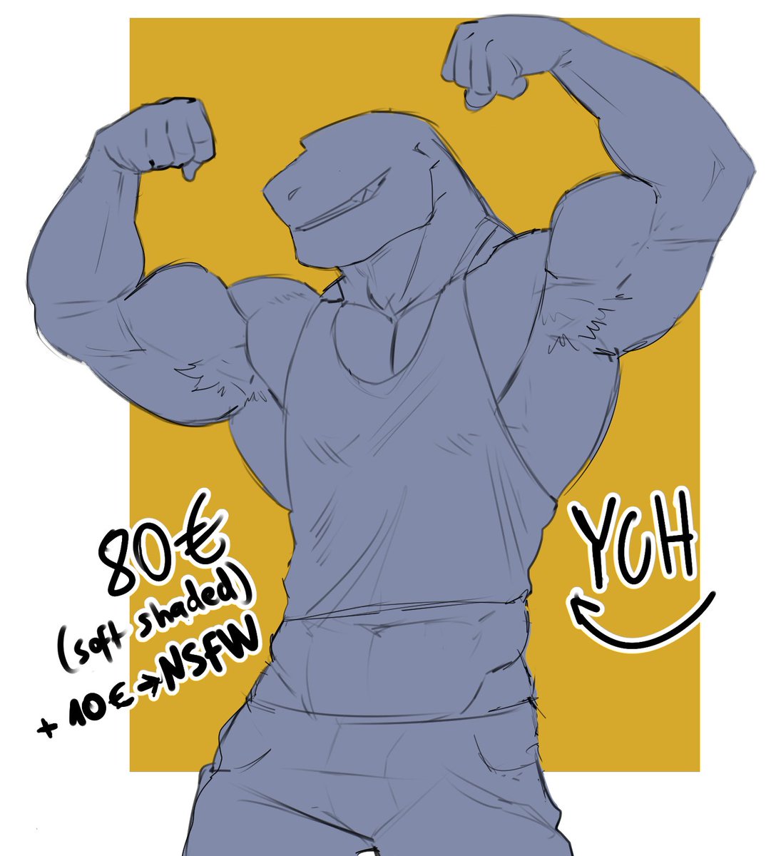 Decided to do YCH finally!🦖
Comment down if you're interested! 

 (Preferably scalies and sharks/orcas)👀
NSfw vers available!