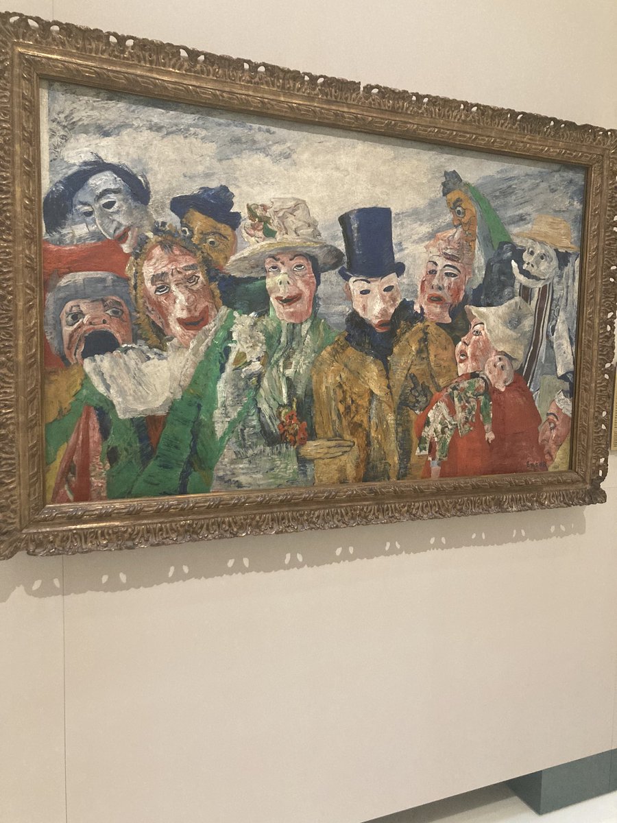 AnnaGoodman1's tweet image. Love a bit of #jamesensor @KMSKA Antwerp