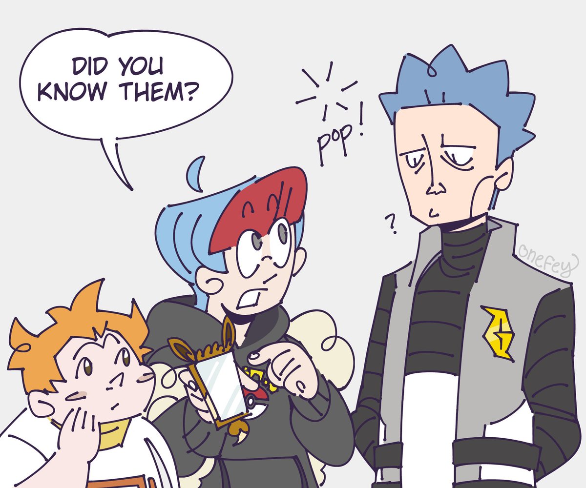 the_onefey's tweet photo. silly pokemon masters comic bc i'm normal about cyrus and penny and sophocles (lie) . kids these days just don't think 27 is as shockingly young as they used to... #pokemon #pokemas #pmex https://t.co/eRF02U5SQj