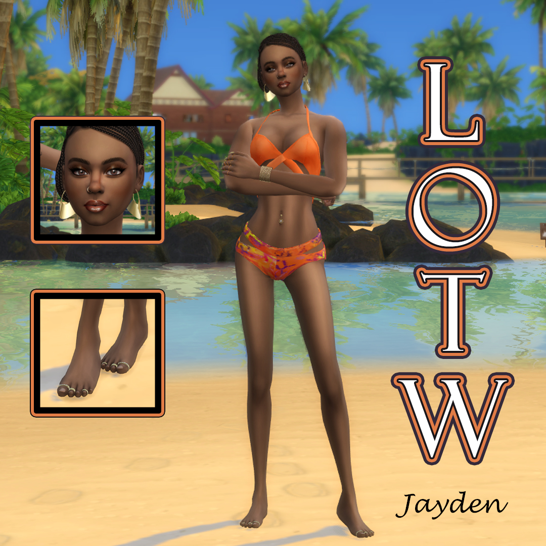 TheSimsResource's tweet photo. "Ready to dive into style! 🌊 Jayden is showcasing our Look of the Week, bringing beachy vibes to your game! 👙 🏖️
Hair: https://t.co/YsaT3J0Qnt
Swimsuit: https://t.co/aNWHuuEMsE
Toe Rings: https://t.co/KoERl9CCd5
#LookOfTheWeek #SummerStyle #thesims4 #sims4cc #gaming https://t.co/d4xfLvN7xq