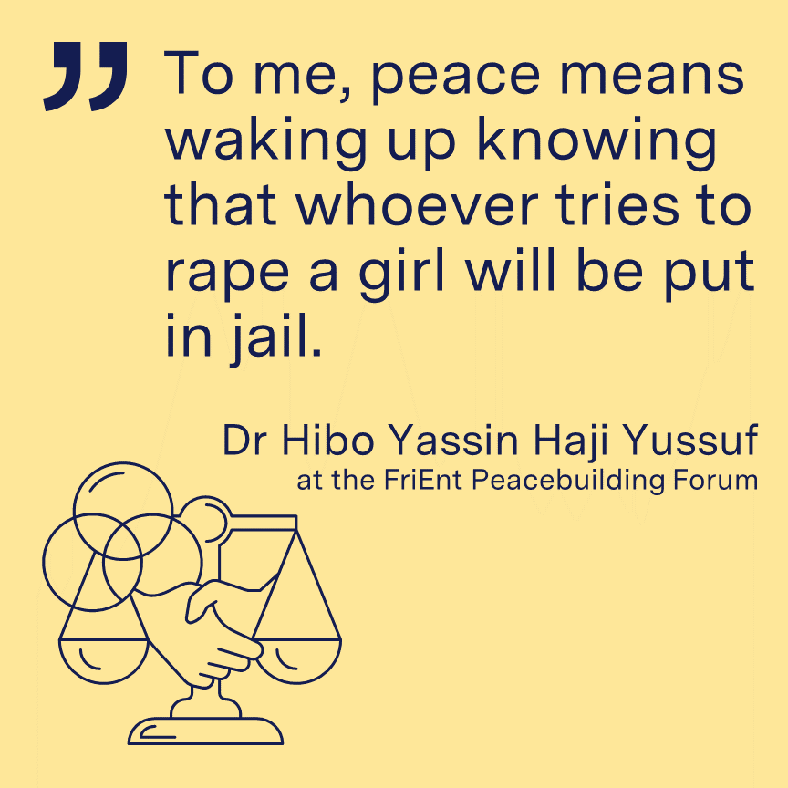 🕊️ What does #peace mean to FriEnt❓
💡 The #sustainable achievement of #peaceful, #just, and #inclusive societies (#SDG16) depends on #progress towards #positive peace &amp; the reduction of structural #violence. 👉 frient.de/en/feministisc…

#SDG16Now #Development #Feminism #Security