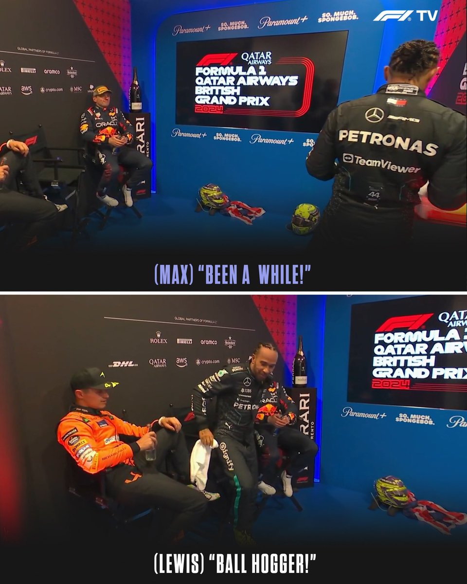 ESPNF1's tweet photo. These two 😅 https://t.co/1nH00lWfd3