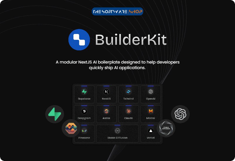 NewestDownload's tweet photo. Enter BuilderKit, a highly modular NextJS AI boilerplate designed to help developers ship AI apps within days.

Read more 👉 https://t.co/3HTUiZAof3

#LifetimeDeal #BuildStartup #SAASBuilder #BoilerplateCode #Boilerplate #BuildAiSaas https://t.co/VZ2IOZE2jX