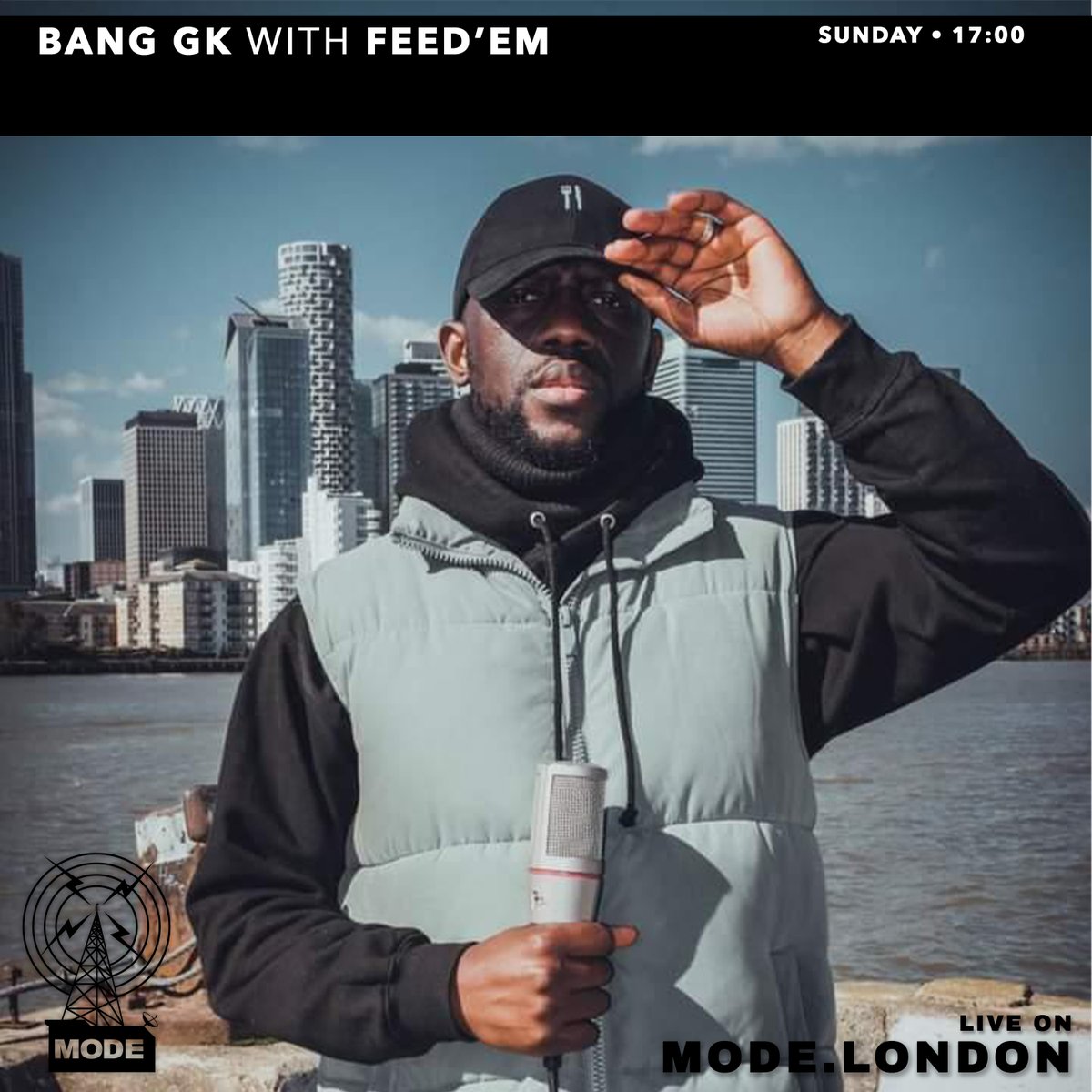 .<a href="/BANG_GK/">💿Bang Don't Clang💿</a> Blessing your Sunday with Grime from 5 - 7 joined by <a href="/feedemartist/">Feed'Em</a> for some live bars

Only on Mode.London