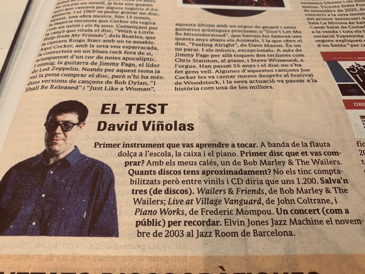Dvinolas's tweet photo. Arrel de l’entrevista a La Tramoia que van fer a la @montseuran  de #blueholedragons, Banda de la que també formo part, aquesta setmana he sortit al test musical del @el9nou #music #drums https://t.co/BbVRoVQthz
