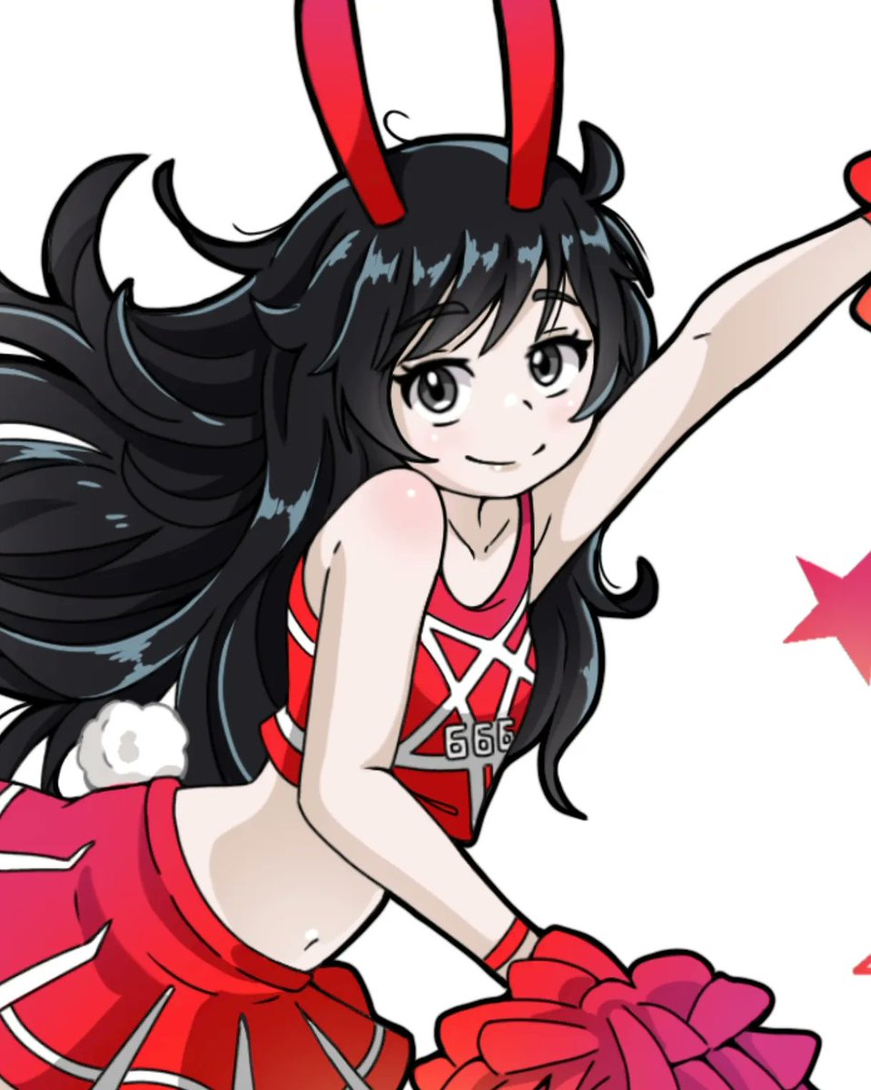 Fanart of Nid Oc by <a href="/Alvaroblorch/">Jillbaboon</a> this is the second time I've drawn it, only this time in its cheerleader version 🔥

#oc #draw #manga #anime #drawing #comic #digitalart #fanart