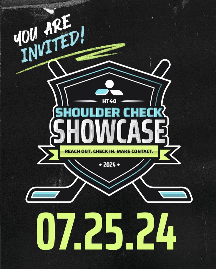 MFYHAHockey's tweet photo. Join us at the second annual #ShoulderCheck Showcase, an incredible event in honor of Mid Fairfield’s own Hayden Thorsen and featuring some of hockey’s biggest stars as they hit the ice and we continue turning kindness into a contact sport ➡️ https://t.co/F6BVpcfP2q  #HT40 https://t.co/KaPTZI7Ah8