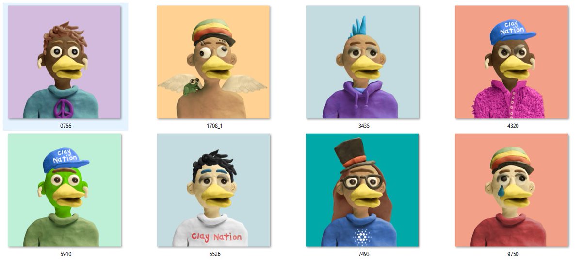 GMGM!!☕️☕️

I want to feel inspired again. 

Show me the project that keeps you coming back, no matter how abysmal the markets are. 

I'm talking about pure fun/joy/appreciation (dollar value has nothing to do with it).  

I'll go first. 

Shout out to <a href="/claymates/">Clay Nation</a> for their