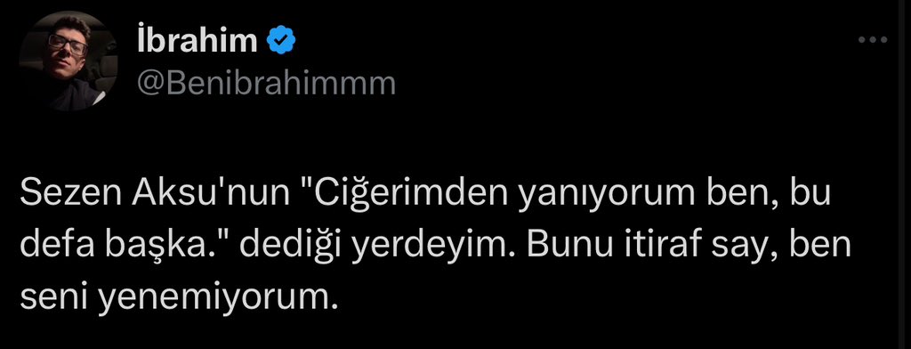 İbrahim (@benibrahimmm) on Twitter photo 