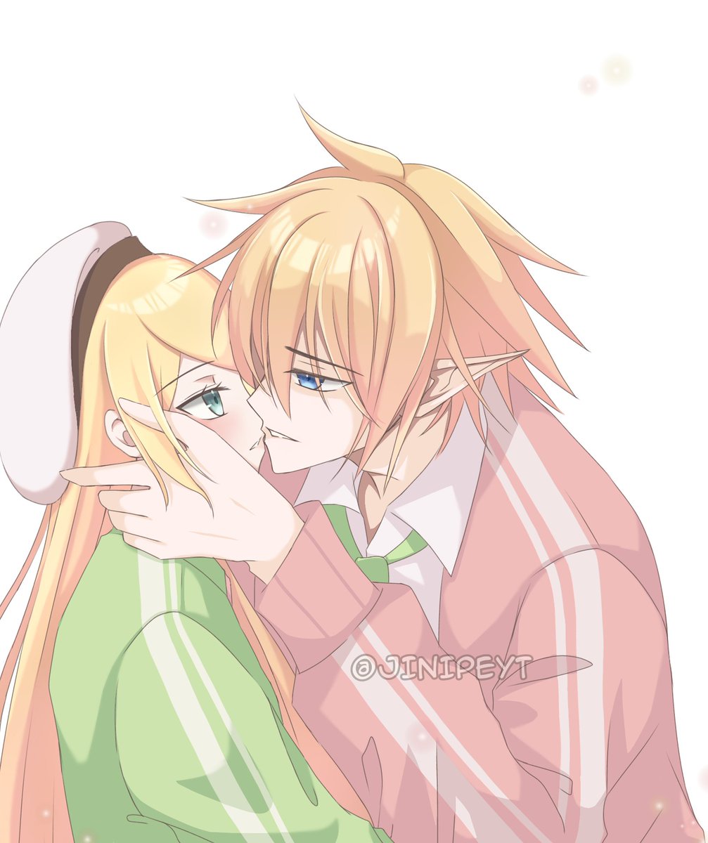 jinipeyt's tweet photo. Fanart for our Toram Characters 💚🩷✨

#toram #toramfanart https://t.co/vX1dldolV1