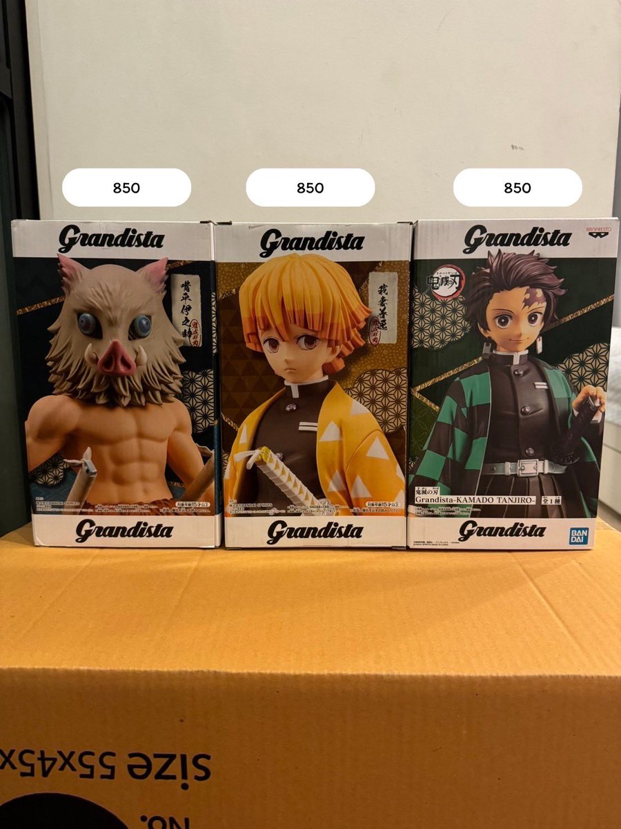 Bujill4's tweet photo. ขออนุญาตขายครับผมม 
ของแท้100% มือ1ทุกกล่อง  ถ้าซื้อเป็นเซทตามเรียงหน้าที่ทำไว้มีราคาพิเศษครับ
สามารถนัดรับได้ สยาม-สามย่าน-จุฬา
ทักมาสอบถามได้เสมอครับ
🚚ค่าส่ง 50 บาทครับ กล่องต่อไป +10🚚

#ตลาดนัดอนิเมะ #ตลาดนัดไยบะ #ตลาดนัดแนนิเมะรวมด้อม #ตลาดนัดดาบพิฆาตอสูร https://t.co/2EDD0L6KqO