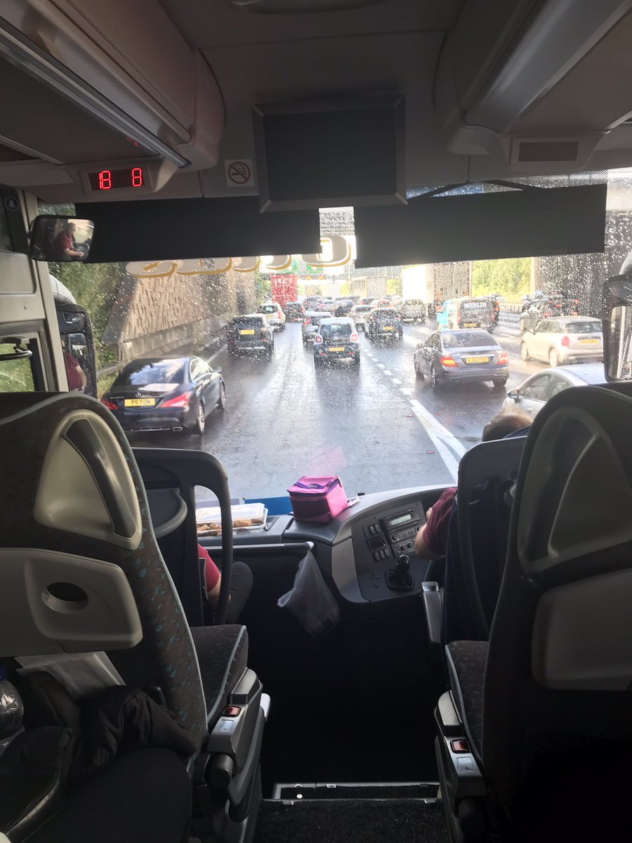 BGeoging's tweet photo. @ChloeLaurence6 @HistoryBarnwell @BarnwellSchool Pick up will be from Sainsburys.
We are however stuck in traffic at Dartford…
ETA update to follow.
@BarnwellSchool @HistoryBarnwell https://t.co/vXKyx3XiLQ