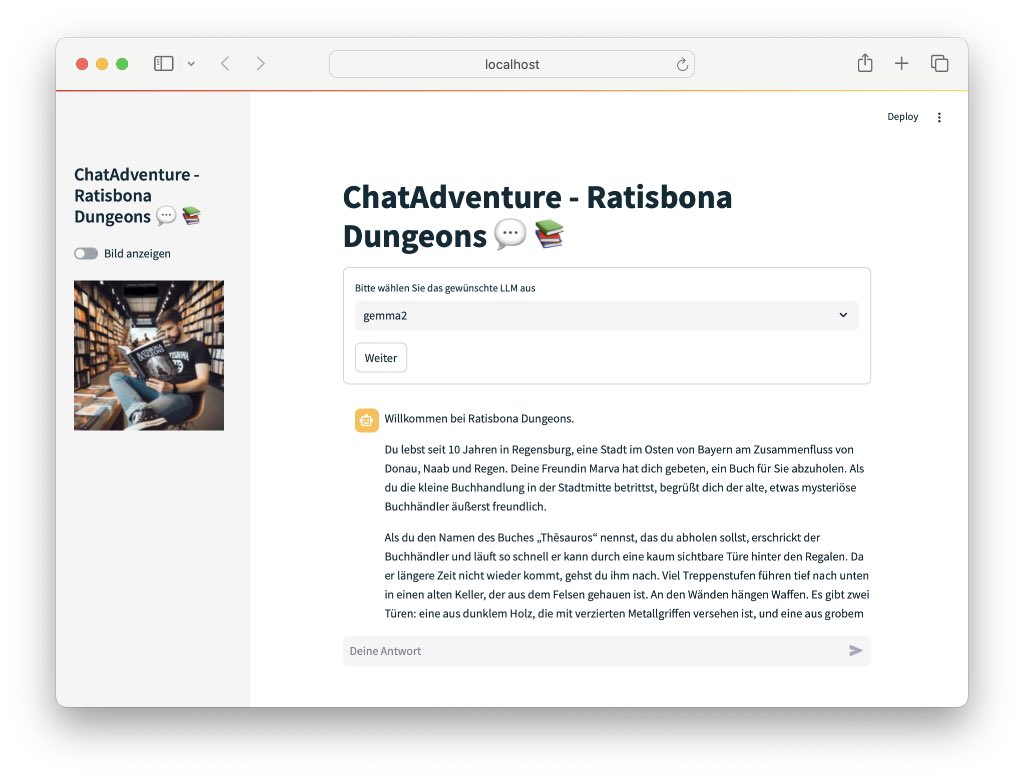 gkvoelkl's tweet image. ratisbona-adventure

 Habe Adventure-Spiele mit #chatgpt erstellt.

github.com/gkvoelkl/pytho…

Ist sogar im Web spielbar. Bitte rückmelden, wie es gefällt.
(Oder weiter leiten. danke)

#Python #gamedev @streamlit @heisedc