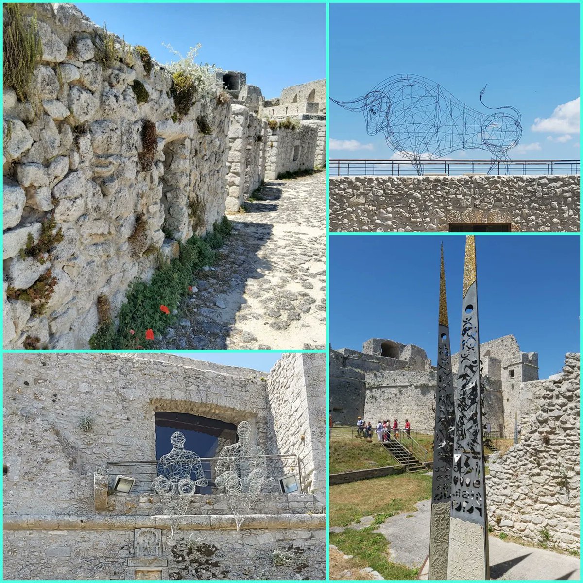 paolaiorio4's tweet photo. Montesant'Angelo is the town in Apulia Region with 2 UNESCO sites. #beauty can be found in its #castle #artinstallations #whitestreets #cave of a sanctuary dedicated to St.Michael. #montesantangeloapulia is capital of culture 2024 ! https://t.co/kRRCZCF0c8